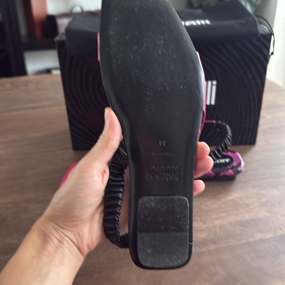 Sandals by JustCavalli, size - US9/39, color - fuchsia - Picture 6 of 7